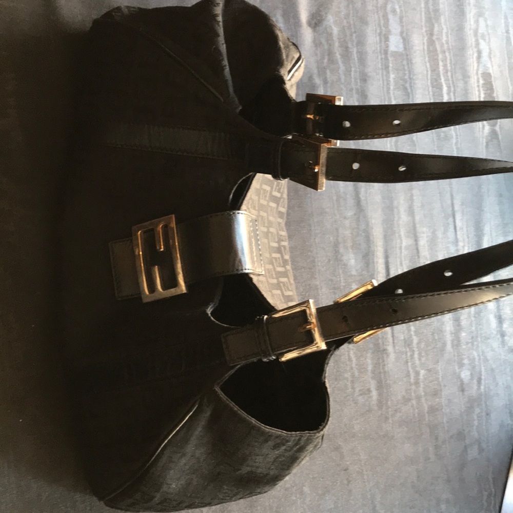 Black Authentic Fendi Handbag